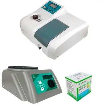 Natural and waste water analysis kit