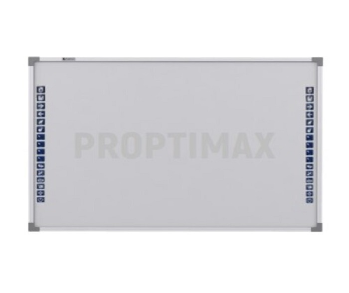 Интерактивная доска Proptimax 87 с горячими клавишами (40 касаний)