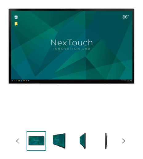 Interactive panel NextPanel 86P