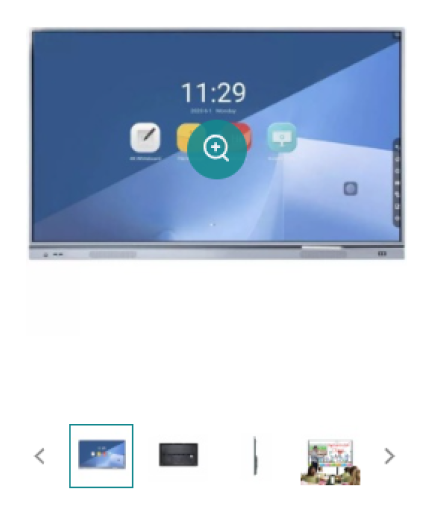 Interactive panel CleverMic T85