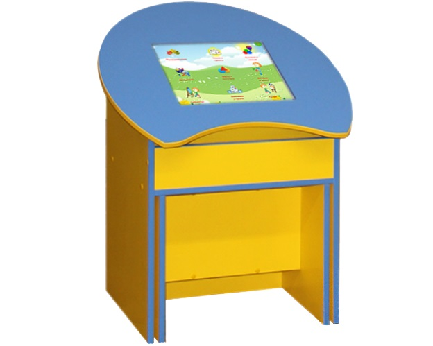 The first interactive desk