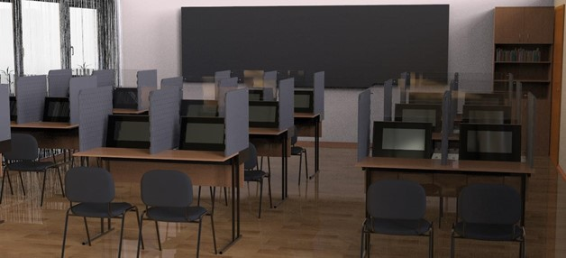 Интерактивная парта U3engin OneDesk + лингафонный кабинет 16+1