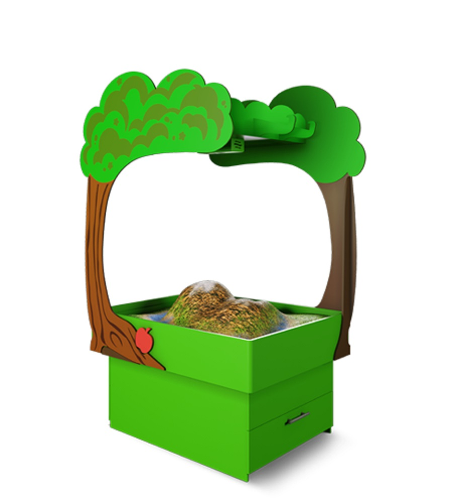 G'ildiraklardagi Polyanka interaktiv sandbox
