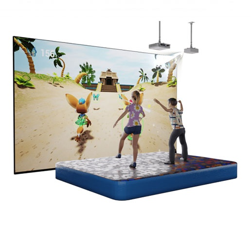 Interactive wall UTS Trampoline Jumper (Ministry of Industry and Trade)