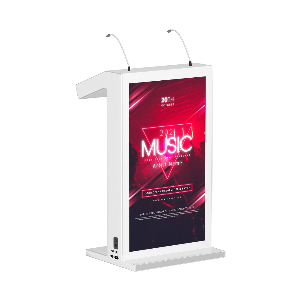 Интерактивная трибуна BM One Premium 27" (с рекламным дисплеем)
