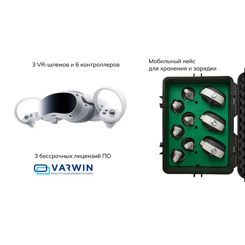 Мобильный класс виртуальной реальности Geckotouch VR03/4VW128 Varvin 1 год техподдержки