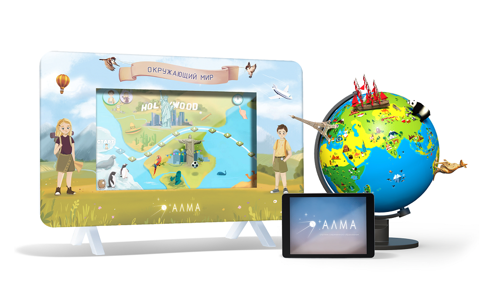 Methodological interactive complex ALMA "Geography"