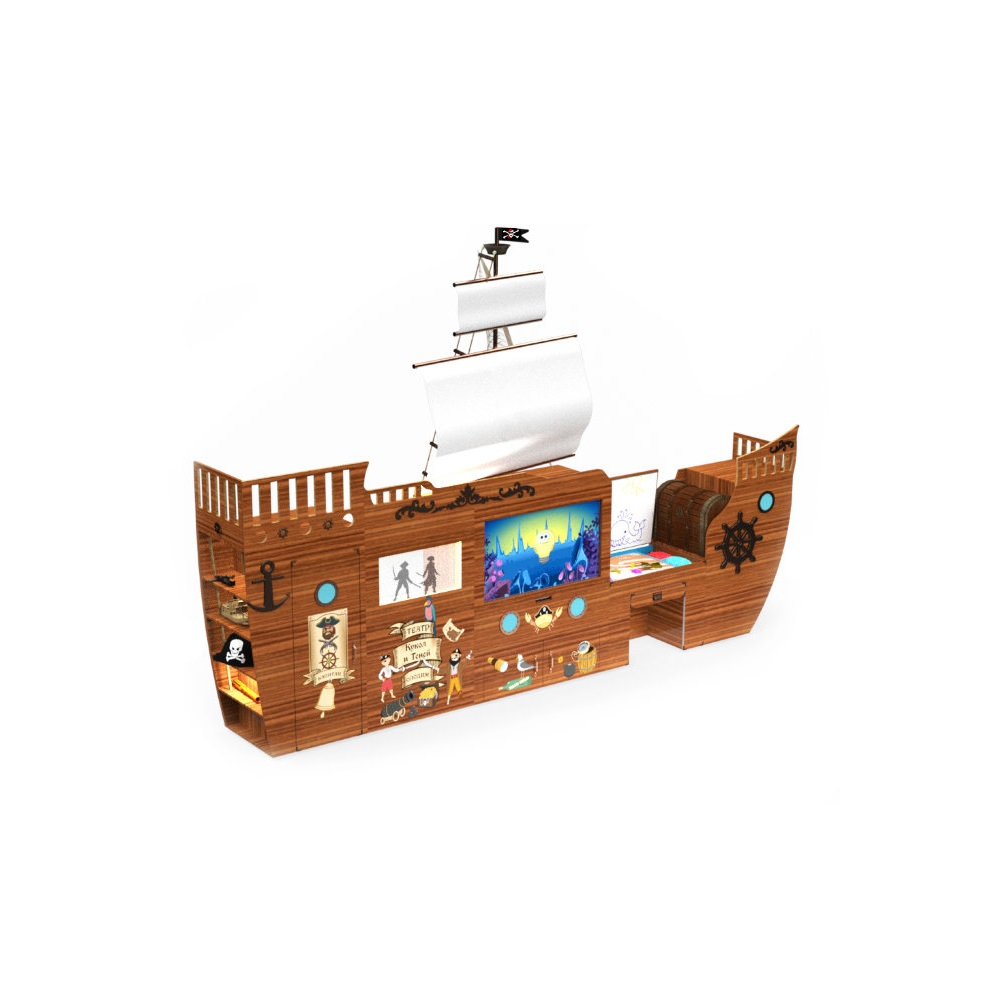 Methodical interactive complex Olodim “Pirate Ship”