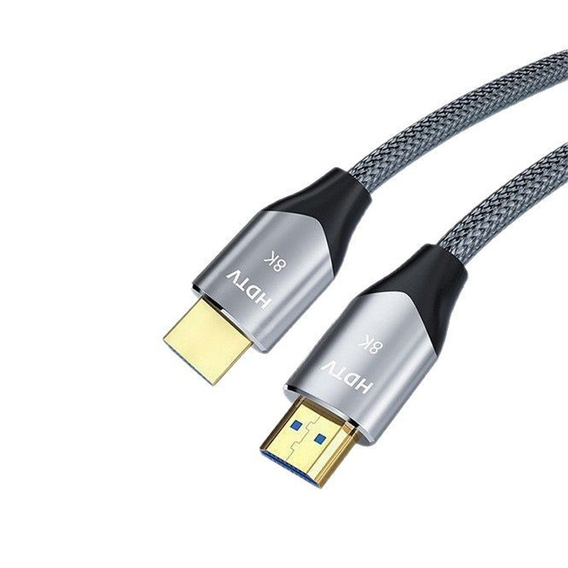 Кабель ARLogia HDMI 8K оплётка ткань 2м