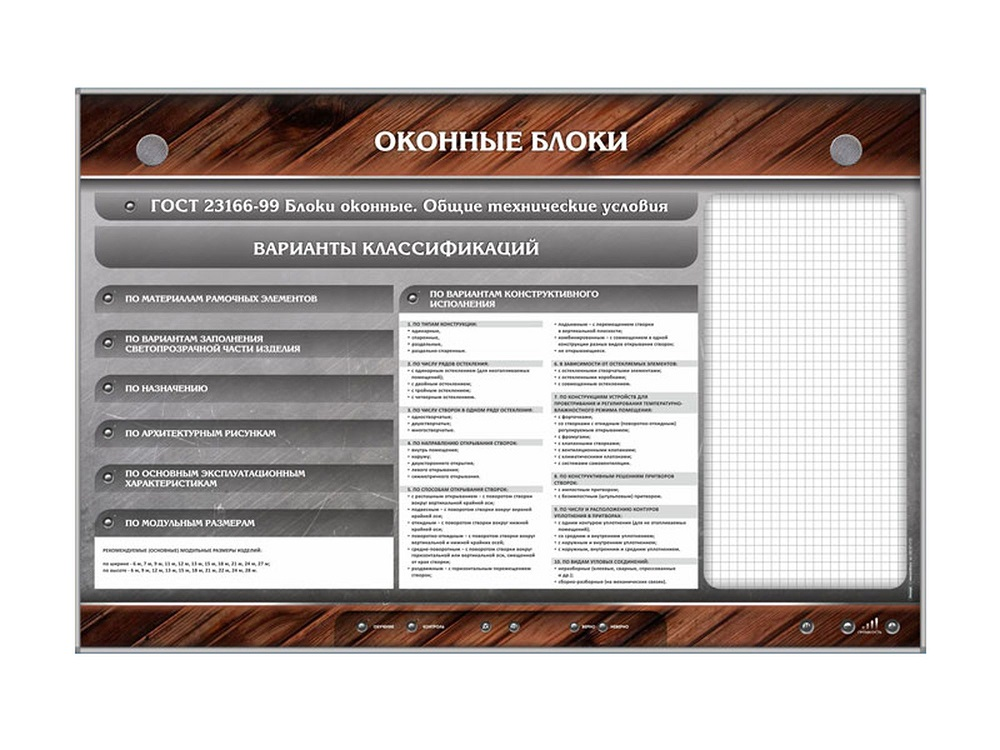 Zarnitza "Deraza bloklari" elektrlashtirilgan stend